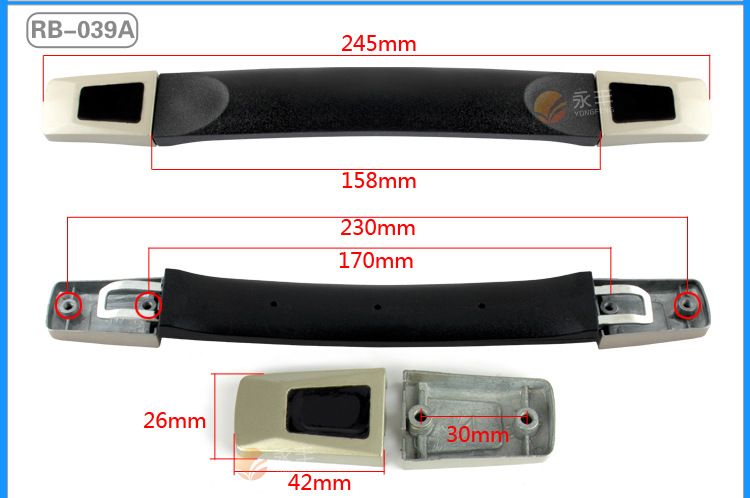 伸縮拉手 箱包配件 旅游/行箱包拉手 拉桿箱提手 加厚型
