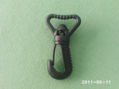 專業生產供應各種題型規格塑料鉤扣安全帽礦燈帶固定鉤扣卡扣