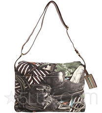 paul smith保羅史密斯 棕色travel contents旅行配件印花男士斜挎包 箱包 中國最大的奢侈品和商務禮品銷售中心,gucci prada burberry cartier tiffany coach